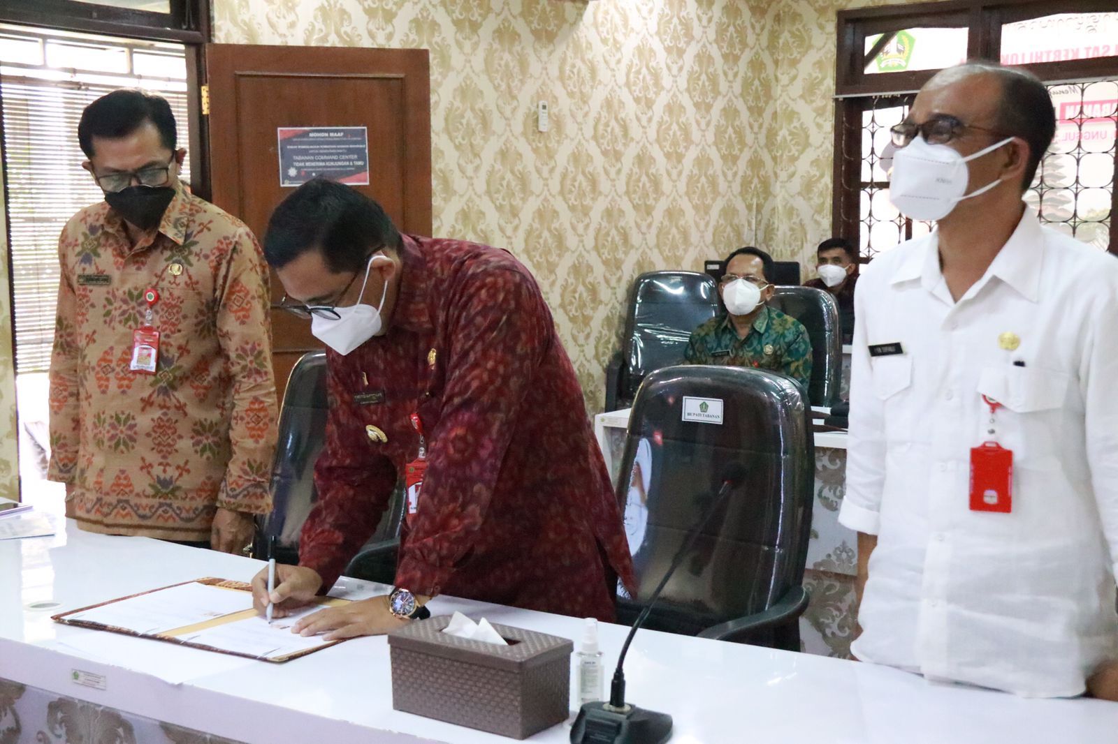 podiumnews.com-Pemkab Tabanan-Bangli Kerjasama Bidang Pemasaran Pangan